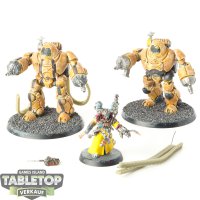 Adeptus Mechanicus - 2x Kastelan Robots - teilweise bemalt