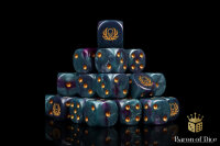 Baron of Dice - Sun Scarab, Infinity 16mm Round Corner...
