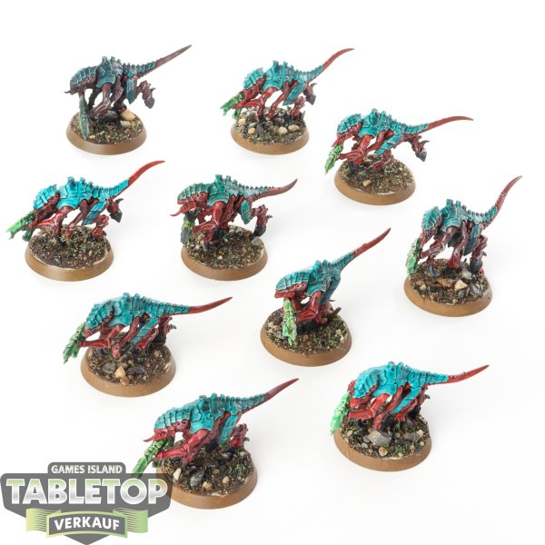 Tyraniden - 10 x Termagants - bemalt