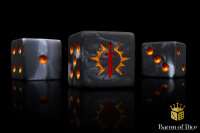 Baron of Dice - Consecrated Blades, Black 16mm Square...