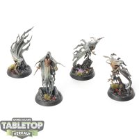 Nighthaunt - 4 Myrmourn Banshees - bemalt