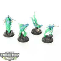 Nighthaunt - 4x Myrmourn Banshees - bemalt