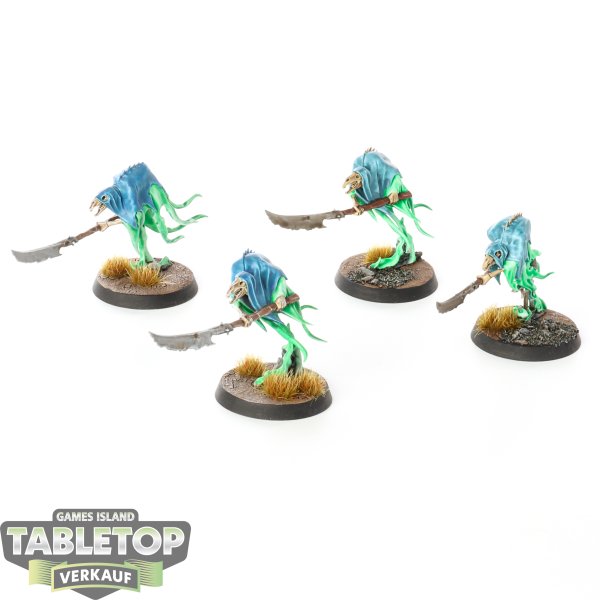 Nighthaunt - 4x Glaivewraith Stalkers - bemalt