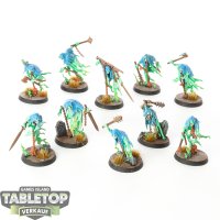 Nighthaunt - 10x Chainrasp Hordes - bemalt