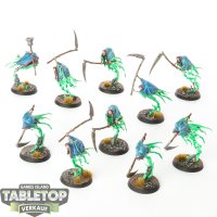 Nighthaunt - 10x Grimghast Reapers - bemalt