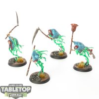 Nighthaunt - 4x Grimghast Reapers - bemalt