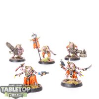 Genestealer Cults - 5x Acolyte Hybrids - bemalt