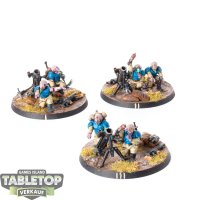 Genestealer Cults - 3x Brood Wars Heavy Weapons Squad -...