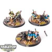 Genestealer Cults - 3x Brood Wars Heavy Weapons Squad -...