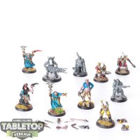 Genestealer Cults - 10x Diverse Modelle - teilweise bemalt