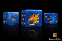 Baron of Dice - Twin Meteors 16mm Square Corner Dice (25)