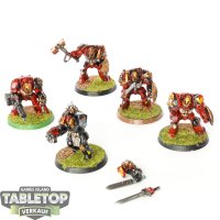 Blood Angels - 5 x Terminator Squad klassisch - bemalt