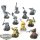 Orruk Warclans - 10 x Orruk Ardboys klassisch - teilweise bemalt