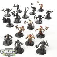 Blades of Khorne - 16 x Bloodreavers - teilweise bemalt