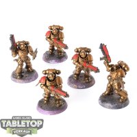 Space Marines - 5x Primaris Intercessors - bemalt