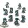 Space Marines - 10x Primaris Intercessors - bemalt