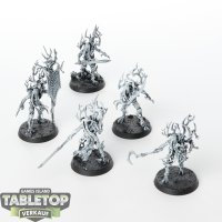 Sylvaneth - 5x Tree-Revenants - teilweise bemalt