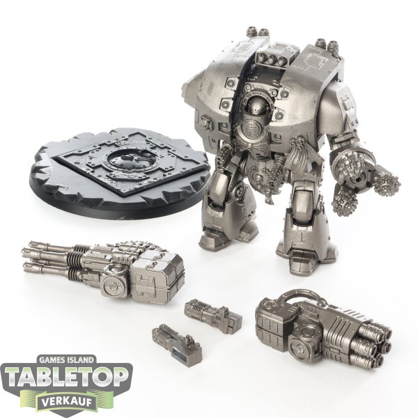 Horus Heresy - Leviathan Siege Dreadnought with Ranged Weapons - grundiert