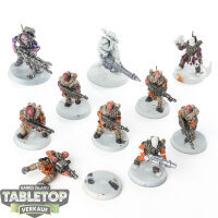 Genestealer Cults - 10 x Neophyte Hybrids - teilweise bemalt