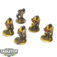 Horus Heresy - 5x Legion MKIII Breacher Siege Squad - bemalt