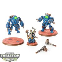 Adeptus Mechanicus - 2 x Kastelan Robots - bemalt