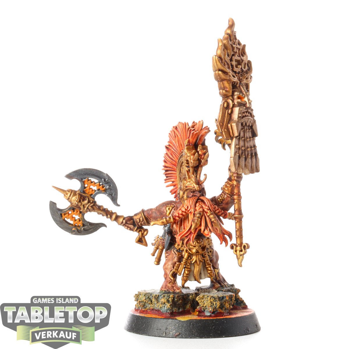 Fyreslayers - Battlesmith - bemalt, 20,00 € Fyreslayers - Battlesmith - bemalt, 20,00 €