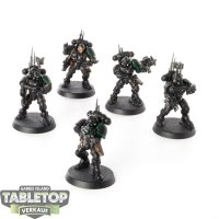 Space Marines - 5 x Primaris Infiltrators - bemalt