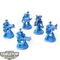 Space Marines - 5x Desolation Squad - teilweise bemalt