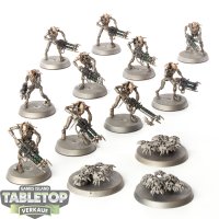 Necrons - 10x Necron Warriors - bemalt