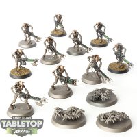 Necrons - 10x Necron Warriors - bemalt