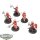 Adepta Sororitas - 5x Celestian Sacresants - teilweise bemalt