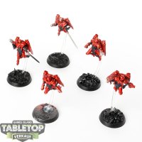 Adepta Sororitas - 5x Seraphim Squad - teilweise bemalt