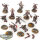 Chaos Space Marines - 10 Chaos Space Marines - bemalt