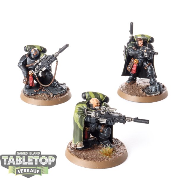 Space Marines - 3x Eliminators - bemalt