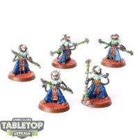 Adeptus Mechanicus - 5x Fulgurite Electro-Priests - bemalt