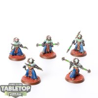 Adeptus Mechanicus - 5x Fulgurite Electro-Priests - bemalt