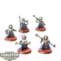 Adeptus Mechanicus - 5x Fulgurite Electro-Priests - bemalt