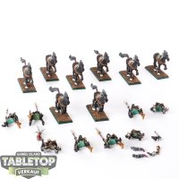 Dark Elves - 8x Dark Riders klassisch - bemalt