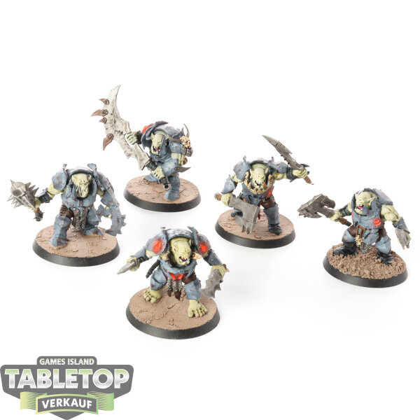 Orruk Warclans - 5x Brutes - bemalt
