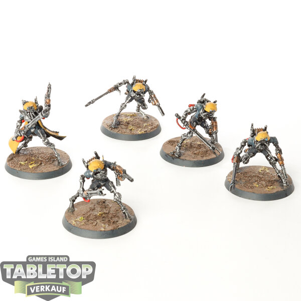 Adeptus Mechanicus - 5x Sicarian - teilweise bemalt