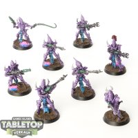 Drukhari - 8x Kabalite Warriors - bemalt