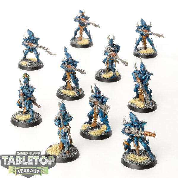 Drukhari - 10x Kabalite Warriors - bemalt