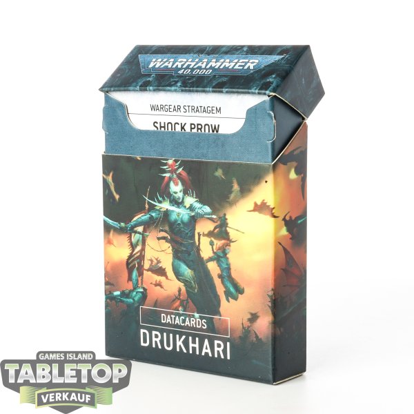 Drukhari - Datakarten 9te Edition - englisch