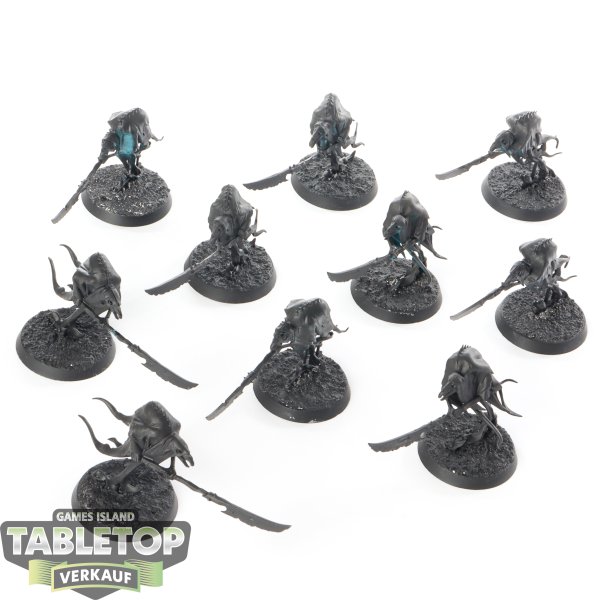 Nighthaunt - 10 x Glaivewraith Stalkers - grundiert