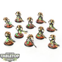 Necrons - 10x Necron Warriors - bemalt