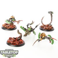 Necrons - 3x Ophydian Destroyers - bemalt