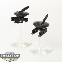 Tau Empire - 2 Tactical Drones - grundiert