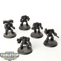 Space Marines - 5 Terminator Assault Squad - grundiert