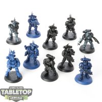 Space Marines - 10x Primaris Infiltrators - teilweise bemalt