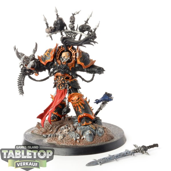 Chaos Space Marines - Abaddon the Despoiler - teilweise bemalt